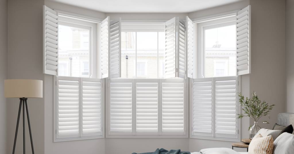 Tier on Tier Shutters from Victoria Blinds Norwich